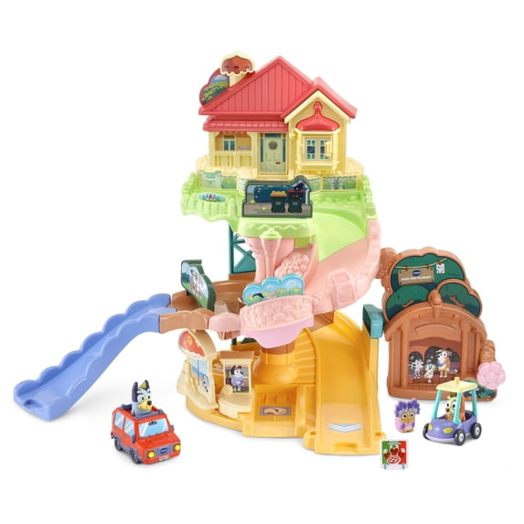 VTech, Bluey Road Trip Electronic Playset, Includes Heeler 4WD Car