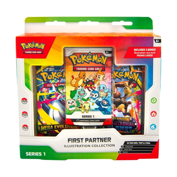 Pokemon Trading Card Games First Partner Illustration Collection Series 1