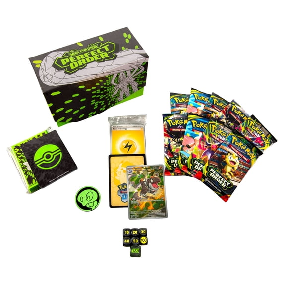 Pokemon Trading Card Game Mega Evolution Perfect Order Elite Trainer Box
