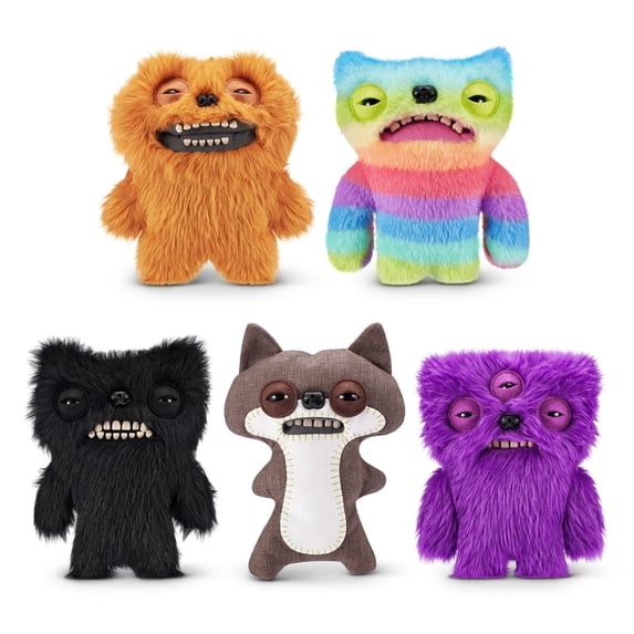 Fuggler Fart Face 9 inch (Munch Munch) Soft Plush, Funny Ugly Monster Stuffed Animal Toy