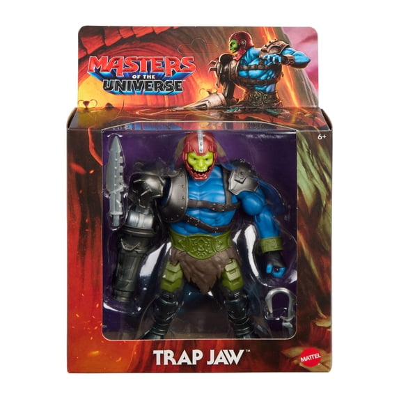 Masters of the Universe 2026 Movie Origins Deluxe Trap Jaw Action Figure Villain Toy