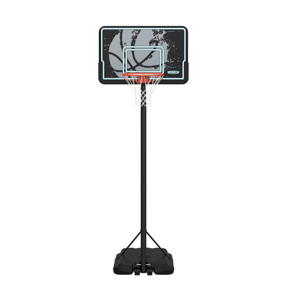 Lifetime 44-Inch Impact Portable Basketball Hoop with Telescoping Adjustment & Classic Rim