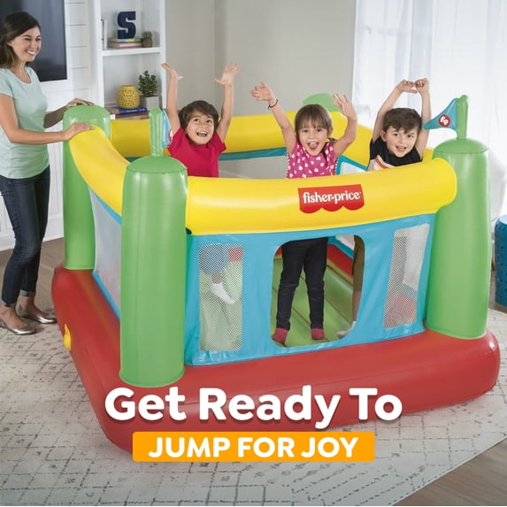 Fisher-Price Indoor Bouncer with Built-in Pump
