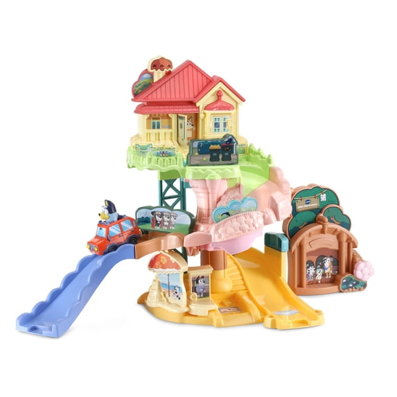 VTech, Bluey Road Trip Electronic Playset, Includes Heeler 4WD Car