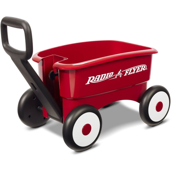 Radio Flyer My 1st 2-in-1 Wagon, Push and Pull Toy