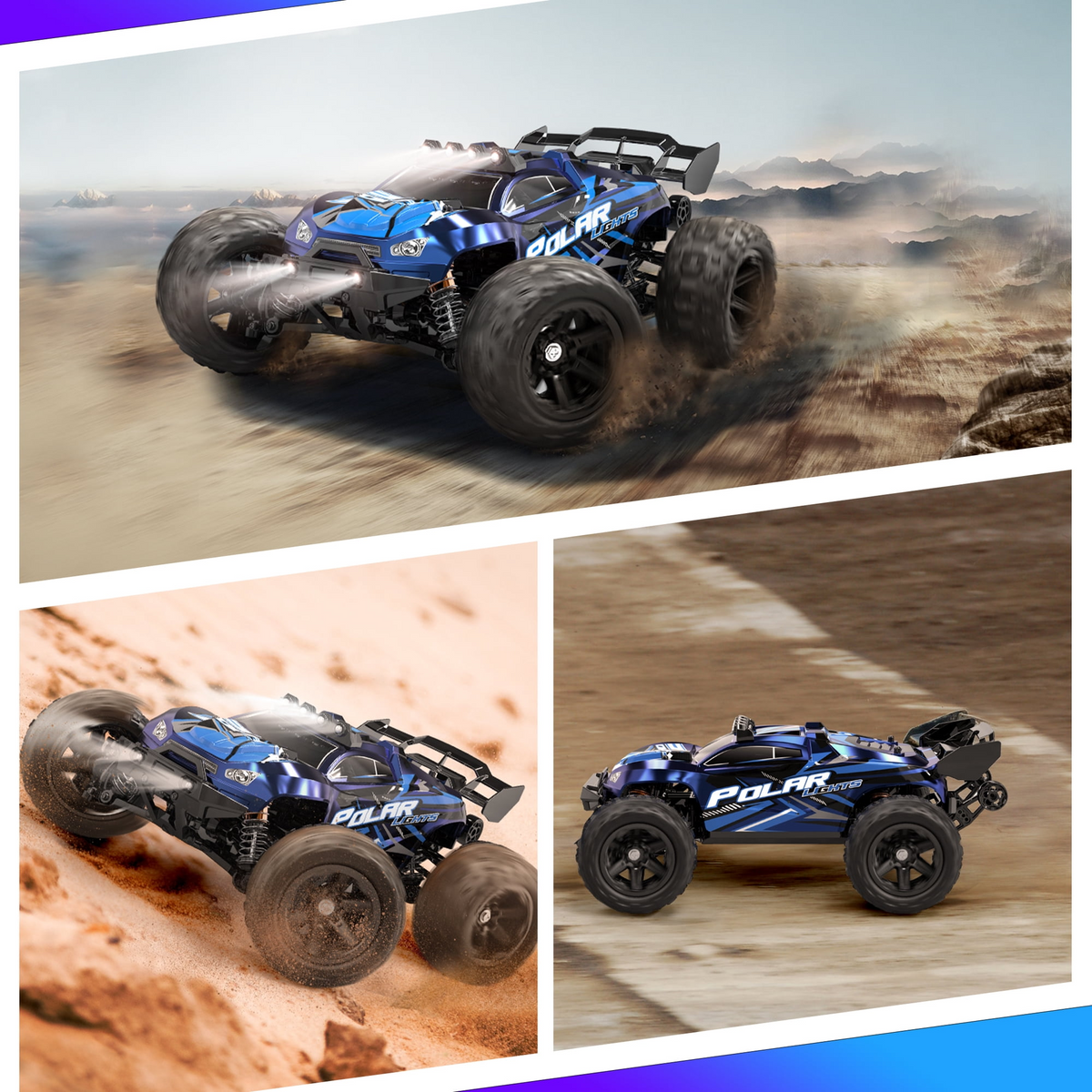 FAGINEY RC Cars for Adults Fast 40+MPH 114 Waterproof Off-Road RC Truck 4WD
