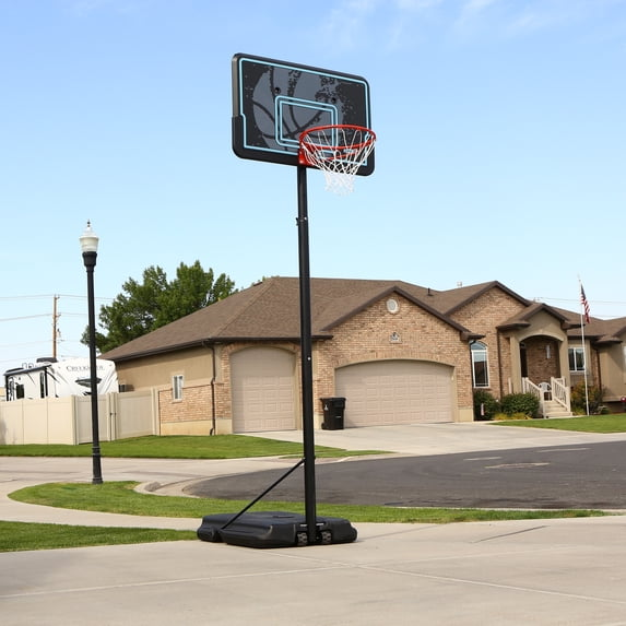 Lifetime 44-Inch Impact Portable Basketball Hoop with Telescoping Adjustment & Classic Rim
