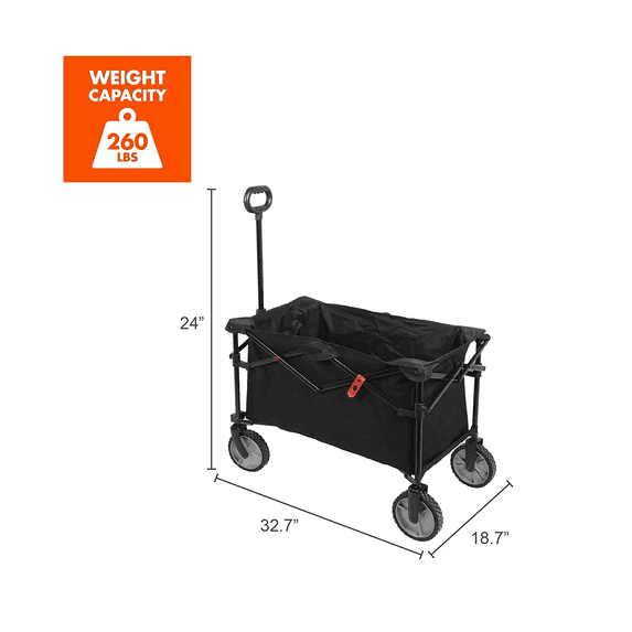 Ozark Trail Multi-Purpose Big Bucket Folding Wagon Cart