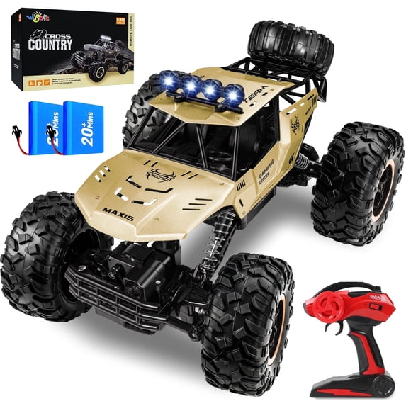 Wisairt 112 Large RC Cars, 4WD Large Remote Control Monster Truck 2.4 GHz Alloy RC Cars