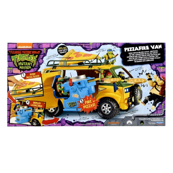 Teenage Mutant Ninja Turtles Mutant Mayhem Pizza Fire Delivery Van