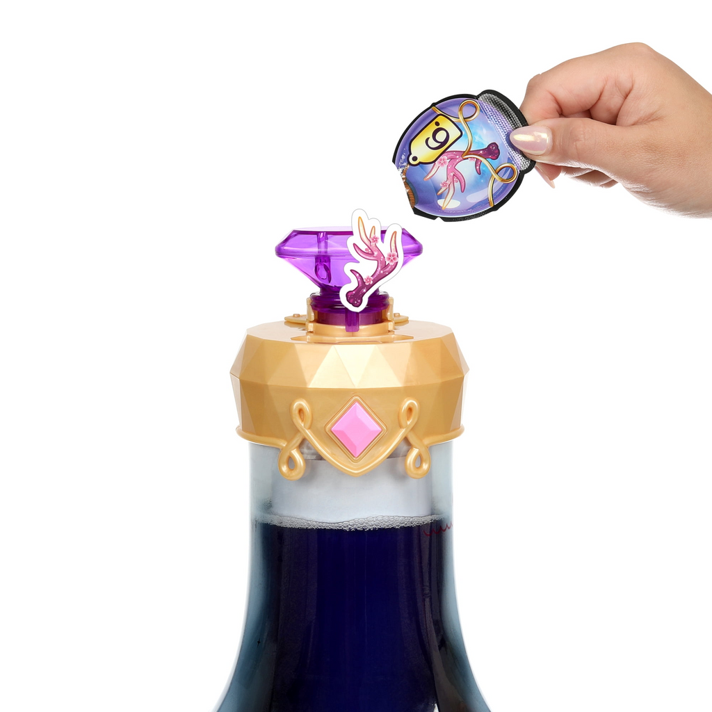 Magic Mixies Pixlings Deerlee the Deer Pixling 6.5 Doll Inside a Potion Bottle