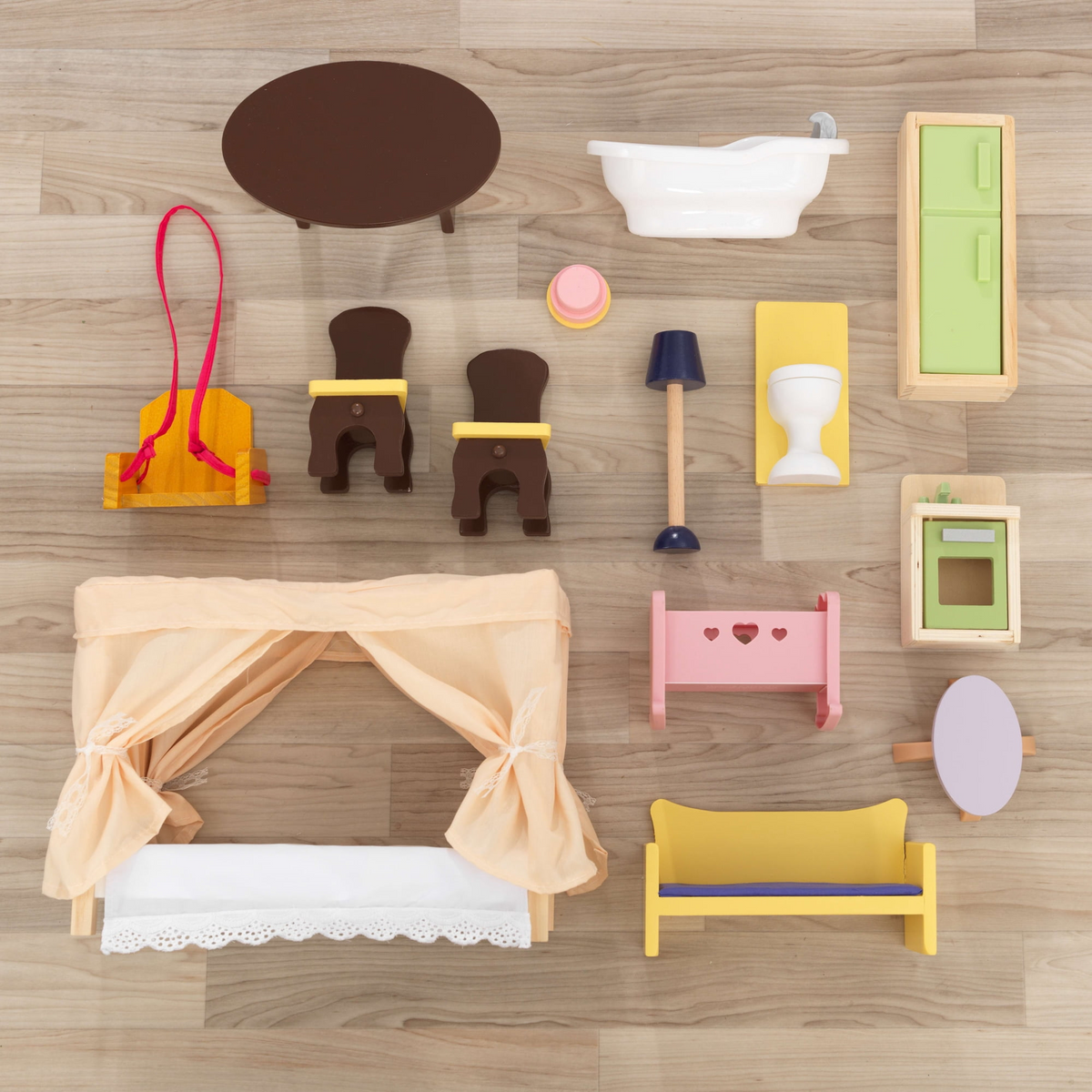 KidKraft Savannah Wooden Dollhouse with Porch Swing