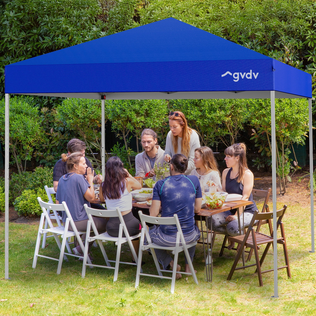 GVDV Canopy Tent, 10x10 ft Easy Pop up Outdoor Canopy Tent