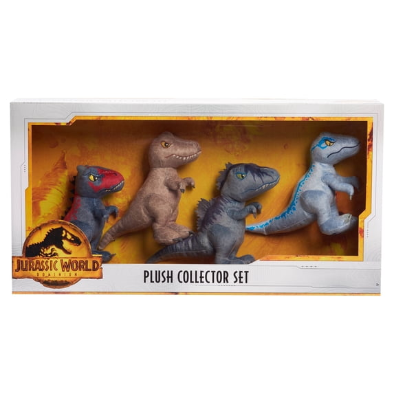 Jurassic World Plush Stuffed Animals Dinosaur Collector Set