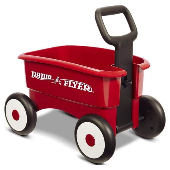 Radio Flyer My 1st 2-in-1 Wagon, Push and Pull Toy