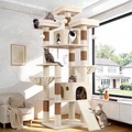Globlazer 83'' Multi-Level Large Cat Tree Tower for Indoor Cats with Sisal Scratching Post