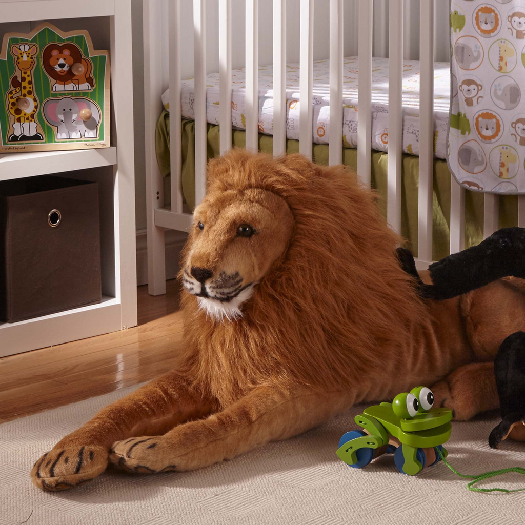 Melissa & Doug Giant Lion - Lifelike Stuffed Animal