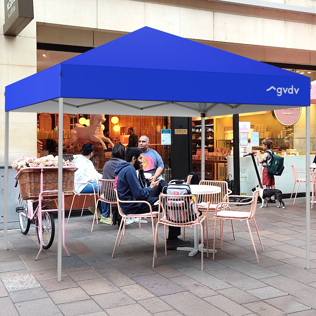 GVDV Canopy Tent, 10x10 ft Easy Pop up Outdoor Canopy Tent