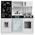 Best Choice Products Wooden Play Kitchen for Kids, Pretend Play Cooking Set