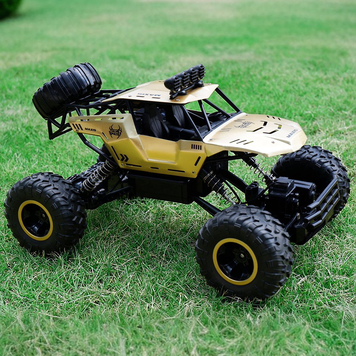 Wisairt 112 Large RC Cars, 4WD Large Remote Control Monster Truck 2.4 GHz Alloy RC Cars
