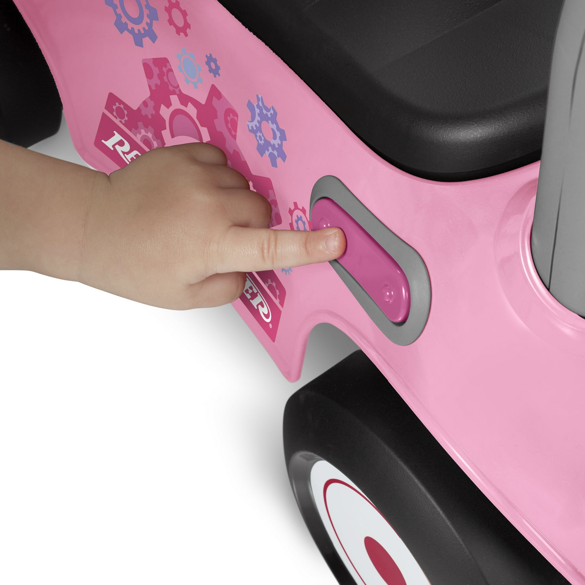 Radio Flyer Creativity Car, 3 in 1 Push Walker & Ride-on with Interactive Features