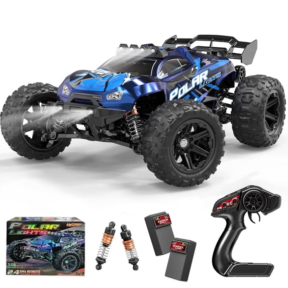 FAGINEY RC Cars for Adults Fast 40+MPH 114 Waterproof Off-Road RC Truck 4WD