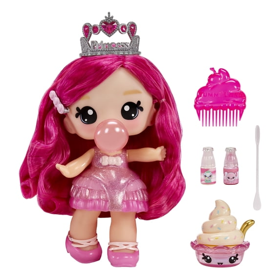 Yummiland Large Doll + Lipgloss Pet- Bianca Bubblegum