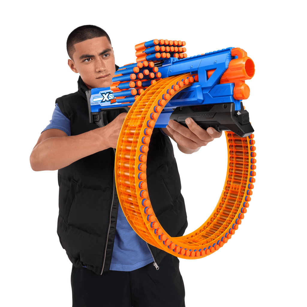XSHOT Insanity Mad Mega Barrel (72 Darts), Air Pocket Technology, Outdoor blaster