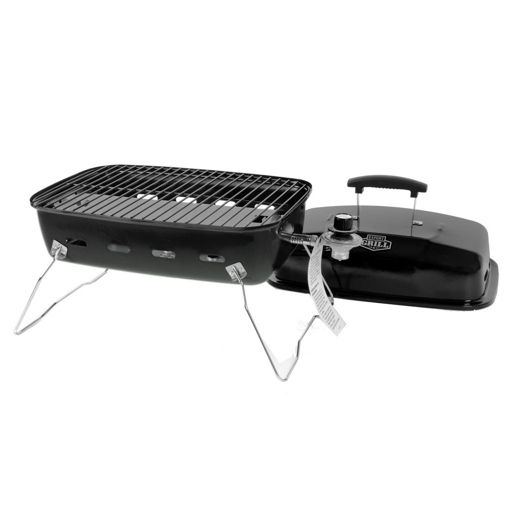Expert Grill 1-Burner Black Portable Propane Gas 17.5 inch Grill