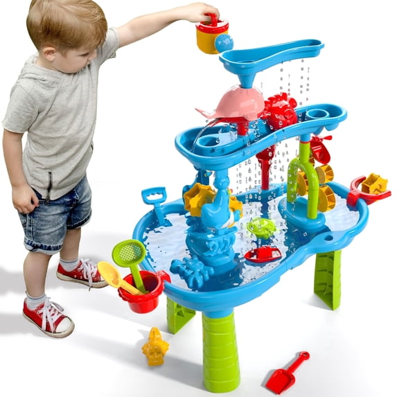 Dinosaur Planet Kids Sand Water Table for Toddlers