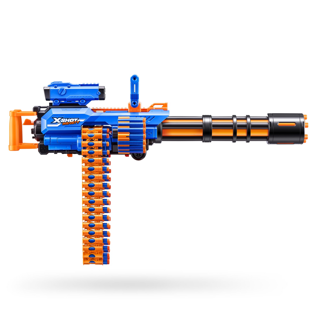 XSHOT Insanity Motorized Rage Fire with 72 Air Pocket Darts Outdoor Toy Blaster
