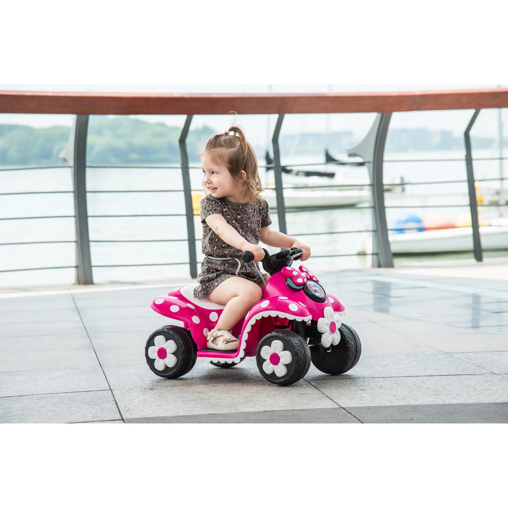 6V Minnie Mouse Quad, Battery Powered Ride-on