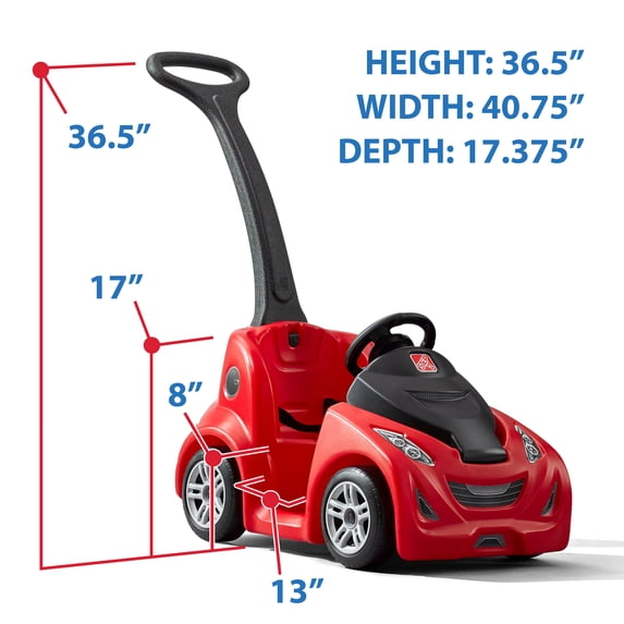 Step2 Red Push-Around Buggy GT Push Car and Toddler Toy