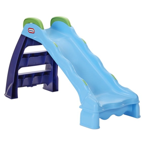 Little Tikes 2-in-1 Outdoor-Indoor Wet or Dry Slide with Easy Storage