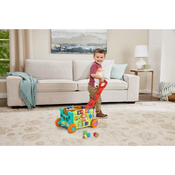 VTech Sort & Discover Activity Wagon with Accessories, Baby and Toddler Toys