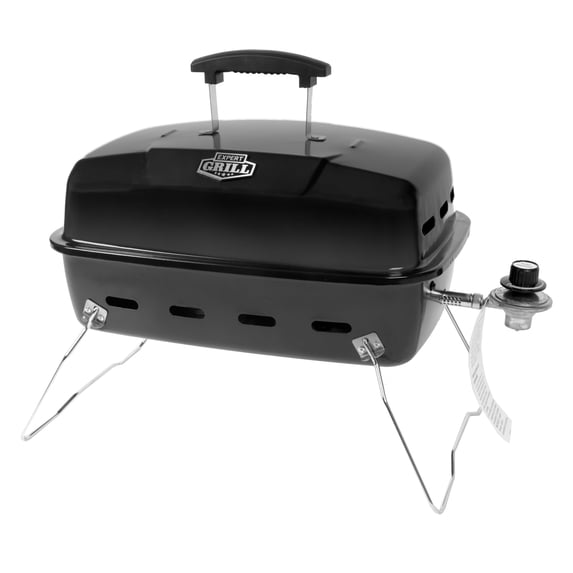 Expert Grill 1-Burner Black Portable Propane Gas 17.5 inch Grill